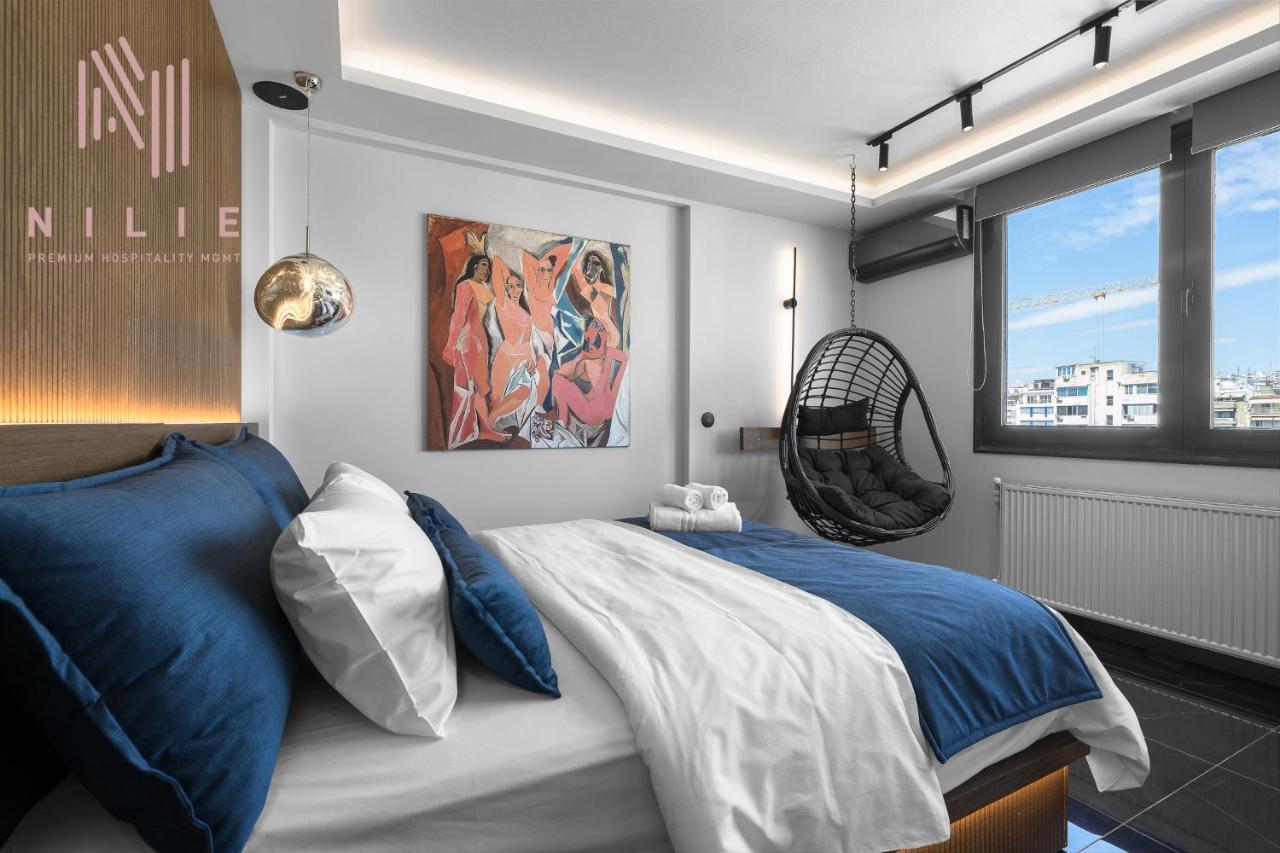 Calliope Penthouse, Nilie Hospitality Mgmt Apartment Thessaloniki Exterior photo